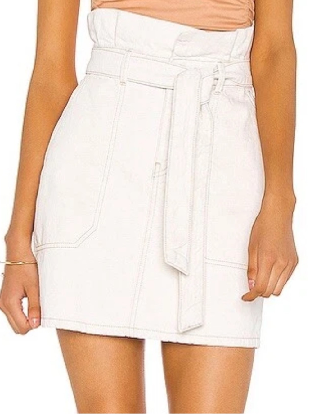 Free People Splendor In The Grass Tie Skirt